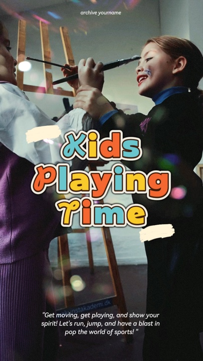 KIDS PLAYING TIME