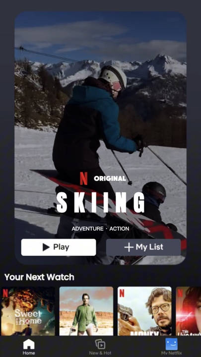 Ski Netflix 