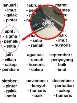 trend bulan lahir