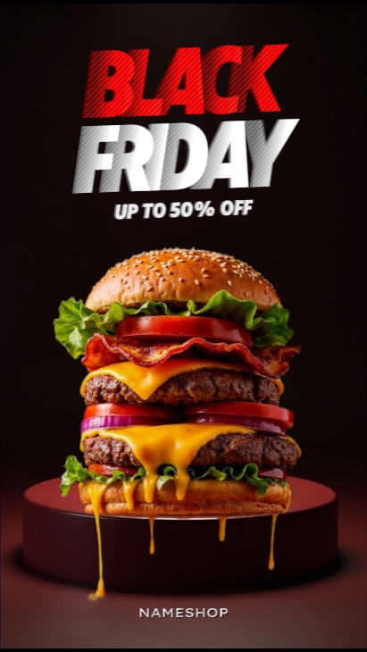 Comida del viernes negro