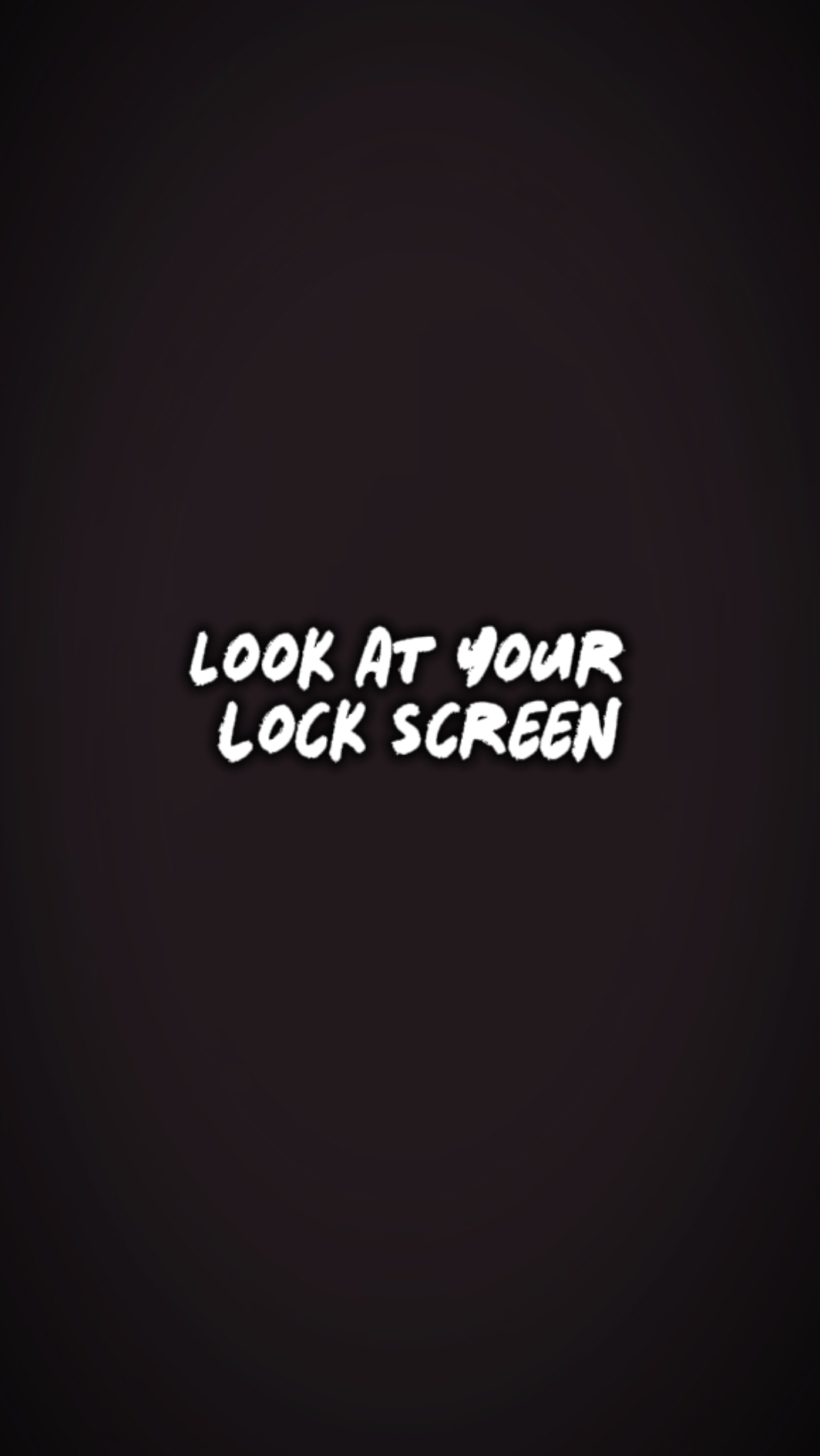 LOCK SCREEN