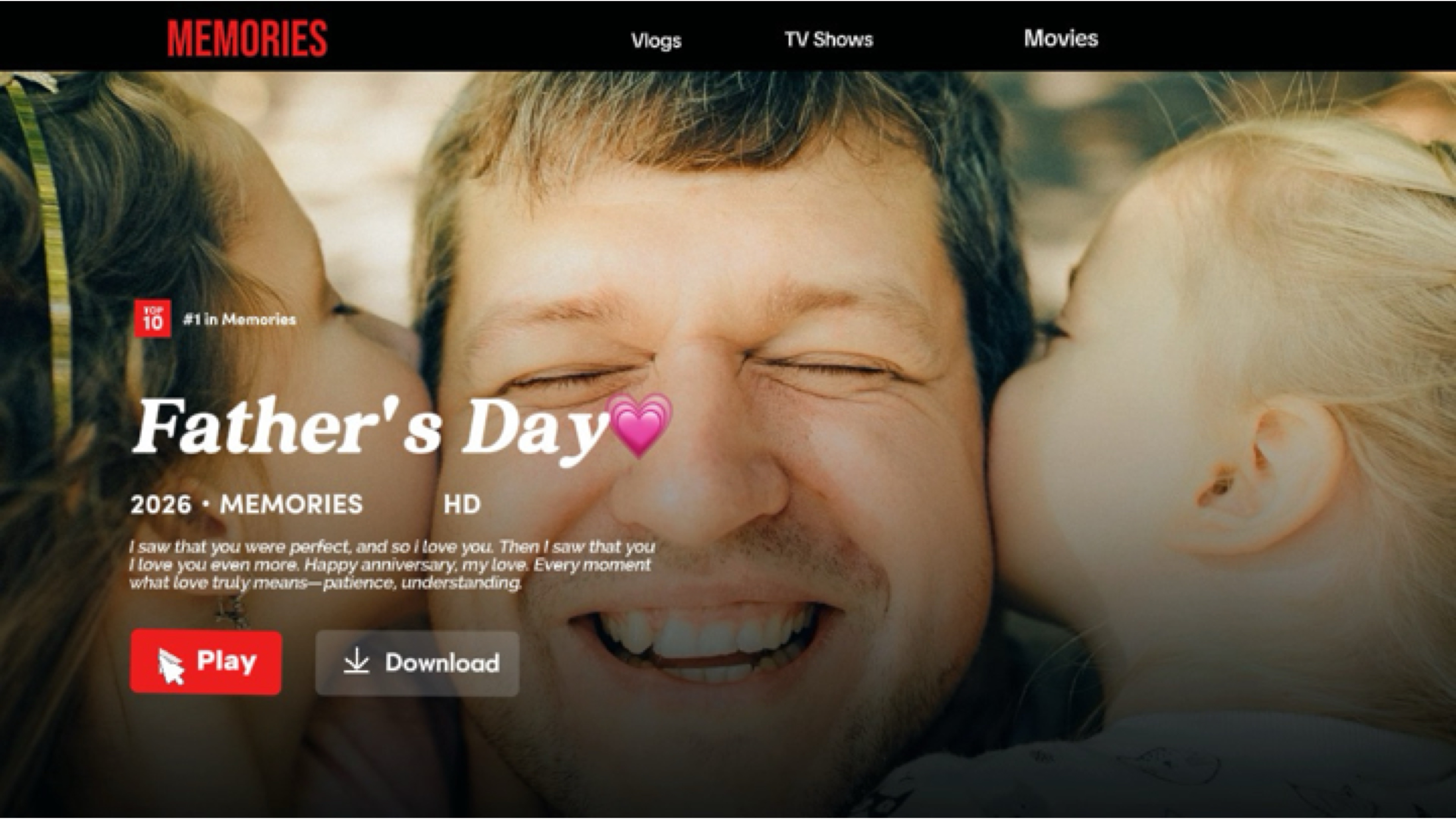 Netflix | Mon père 