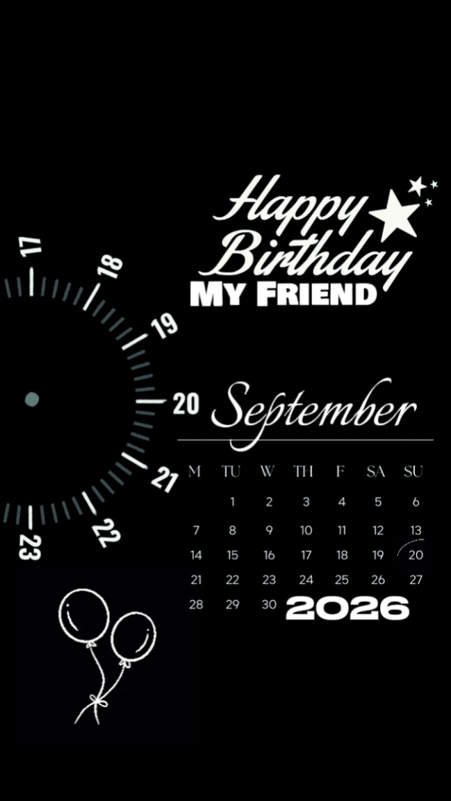 hbd friend 20 septem