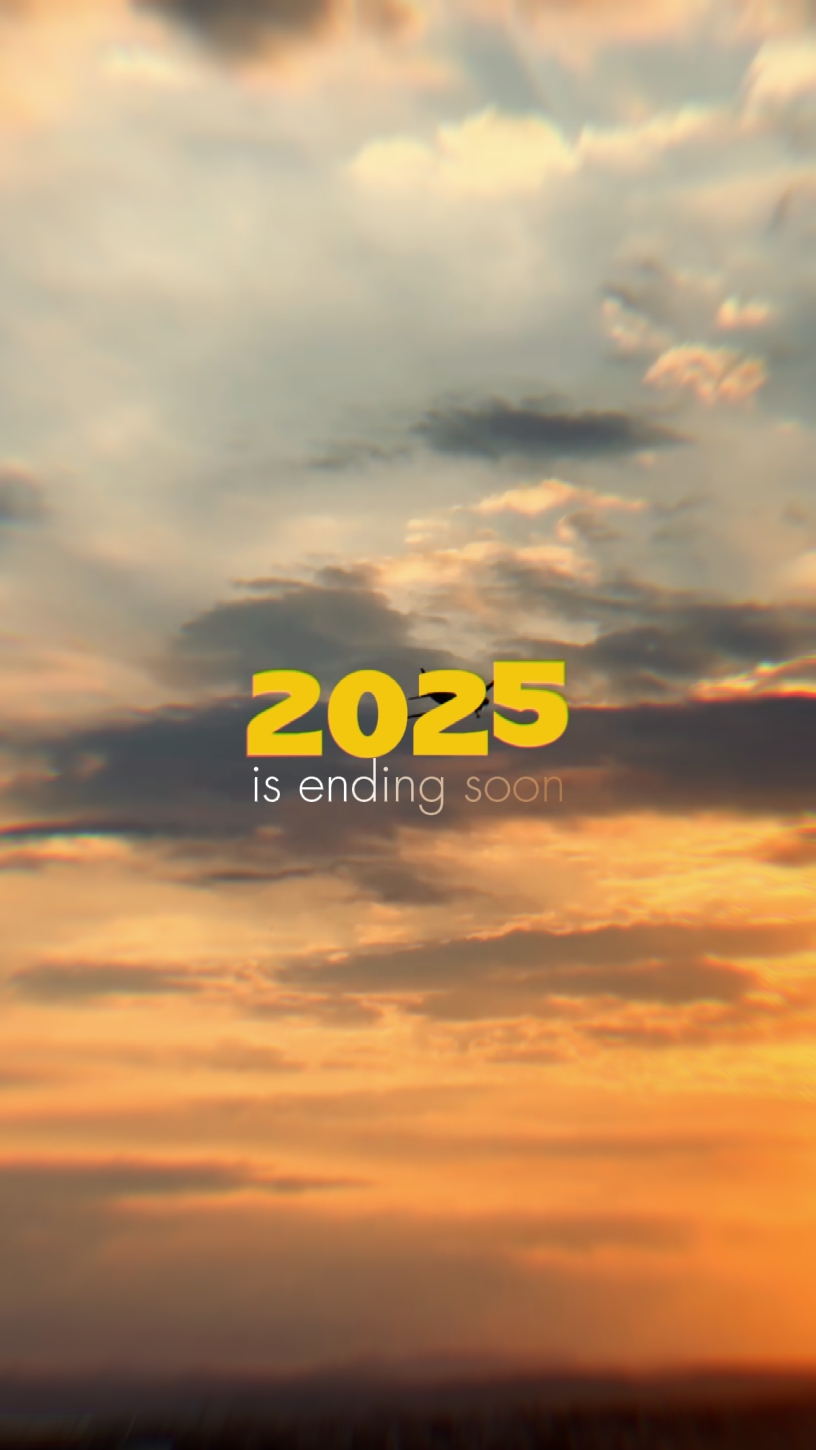 2025 akan segera berakhir 