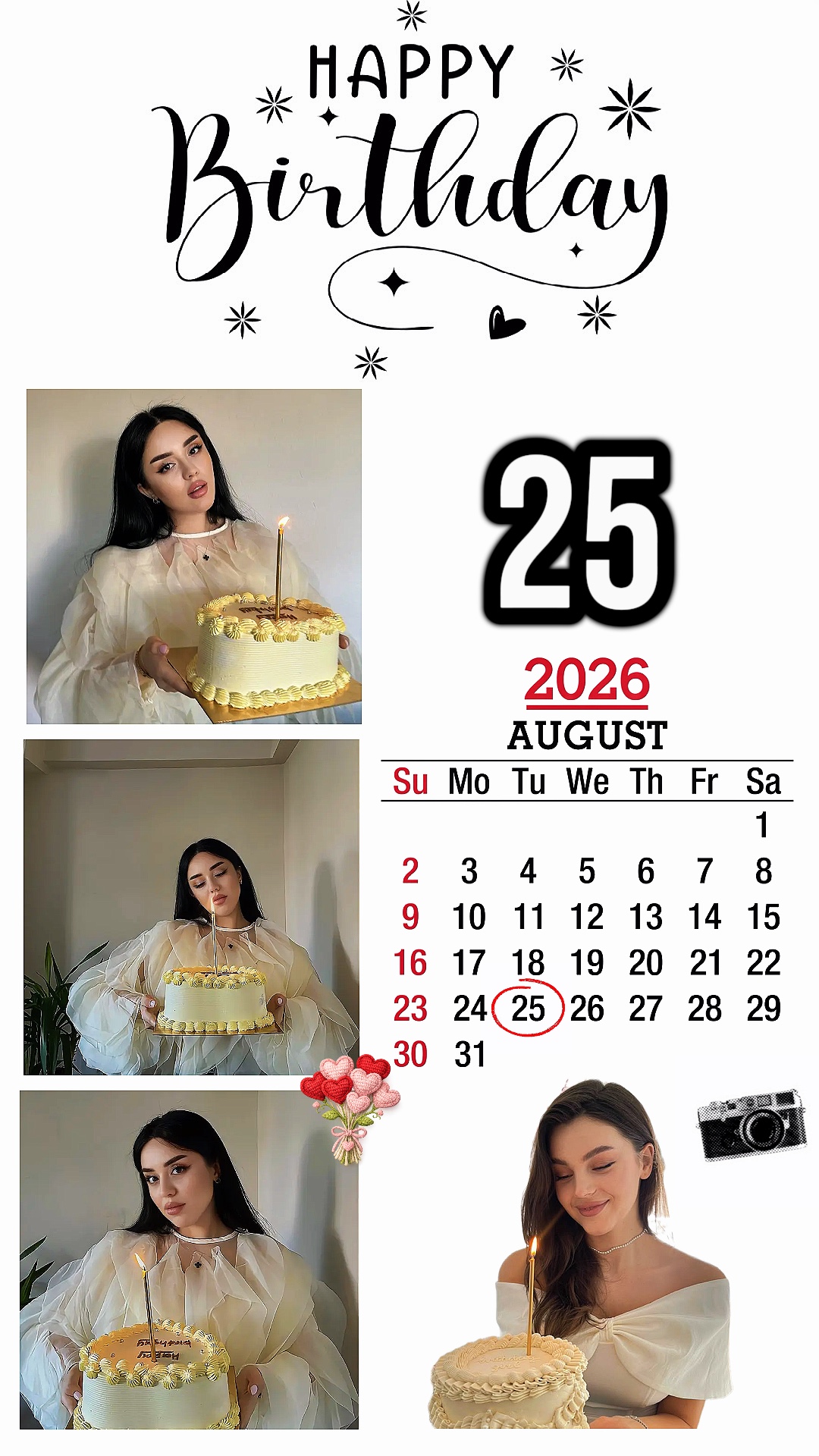 Hbd 25 August 