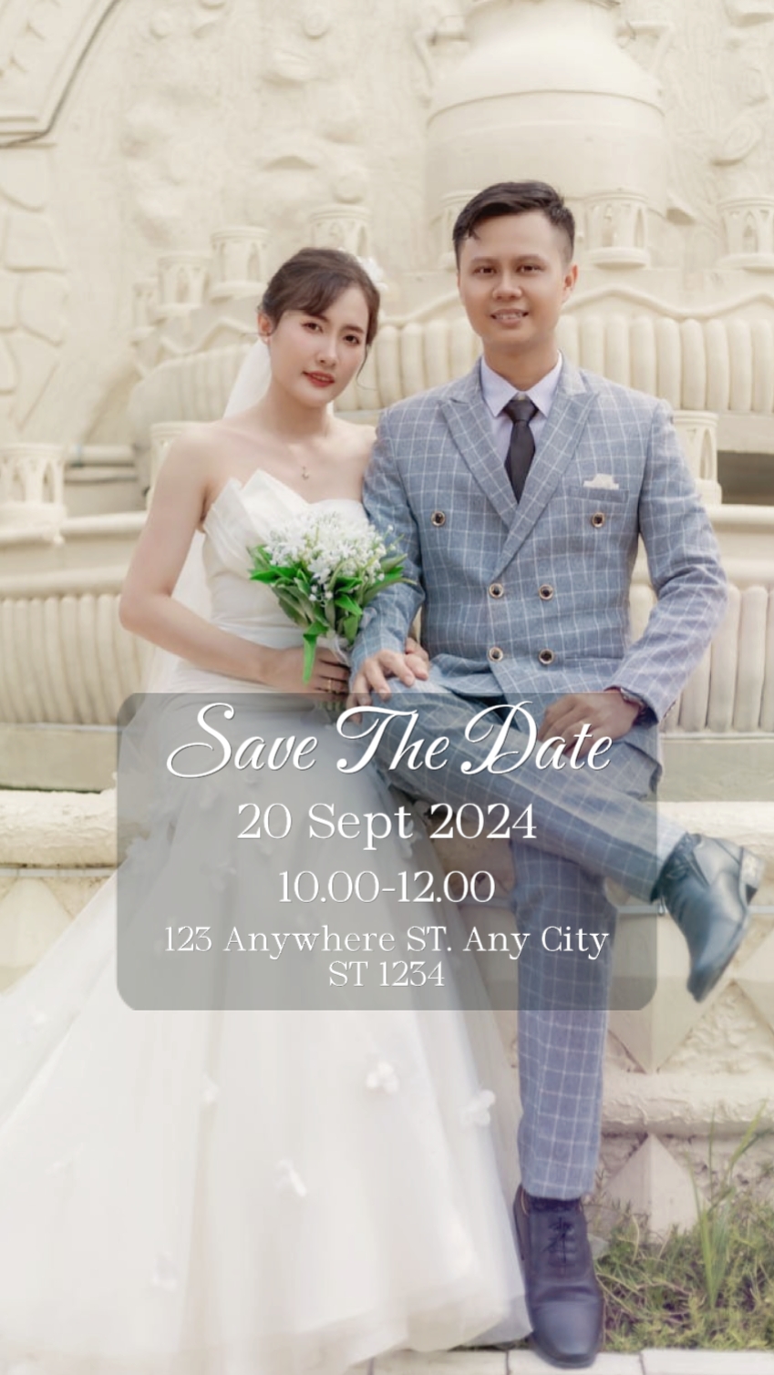 Invitación de boda 