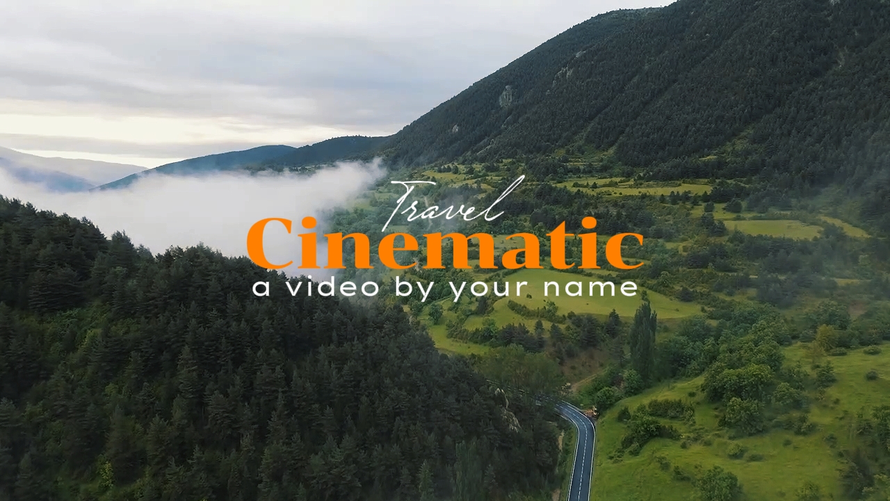 Travel cinematic