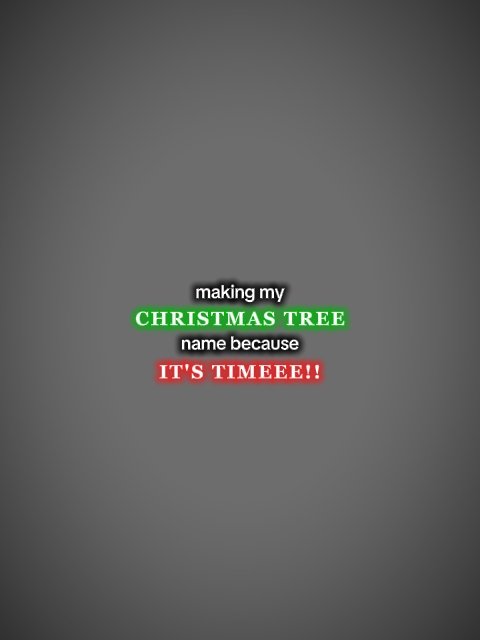 Pangalan ng Christmastree