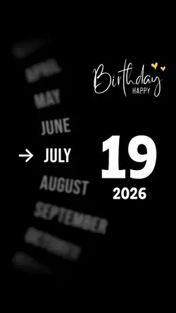 Hbd 19 July 2026
