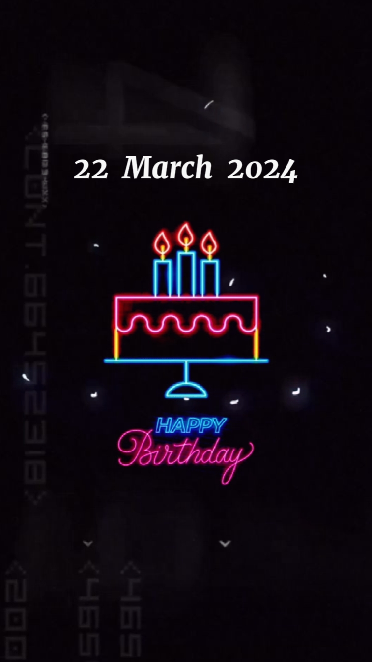 Birthday 22 march 
