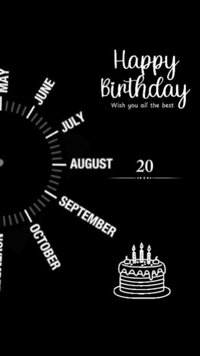 HBD MY SON 20 AUGUST