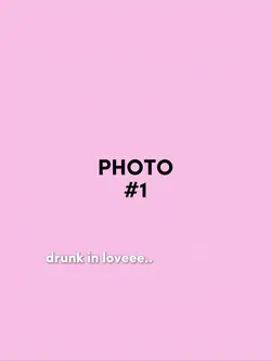 drunk in love...