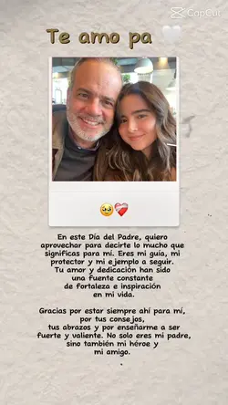 Te amo papá ❤️‍🩹