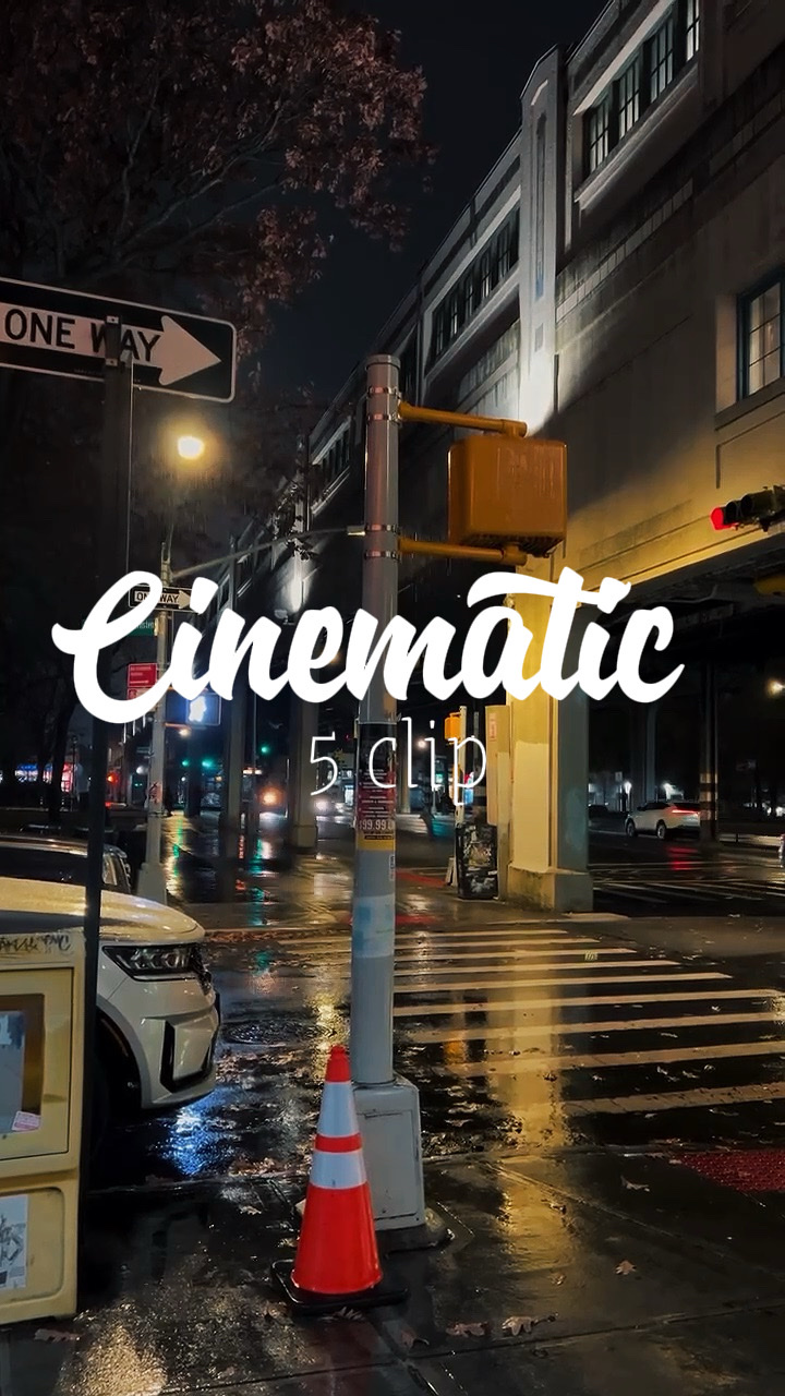 Cinematic 5 video