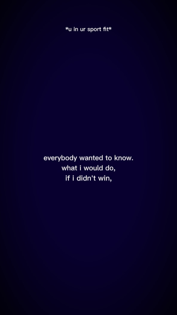 guess well neverknow