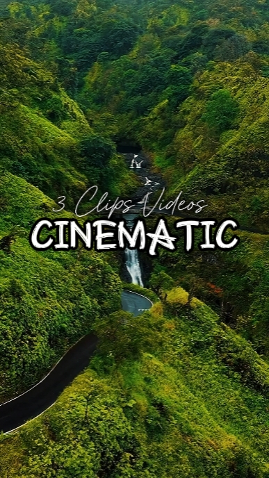 3 vidéos cinématographiques 