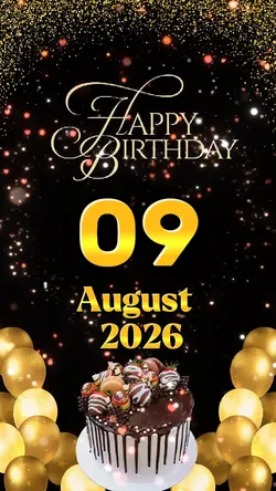 Birthday 09 August 