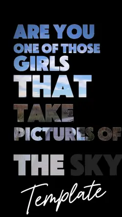 Pictures of the sky