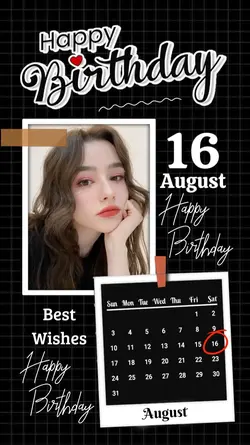 16 AUGUST BIRTHDAY