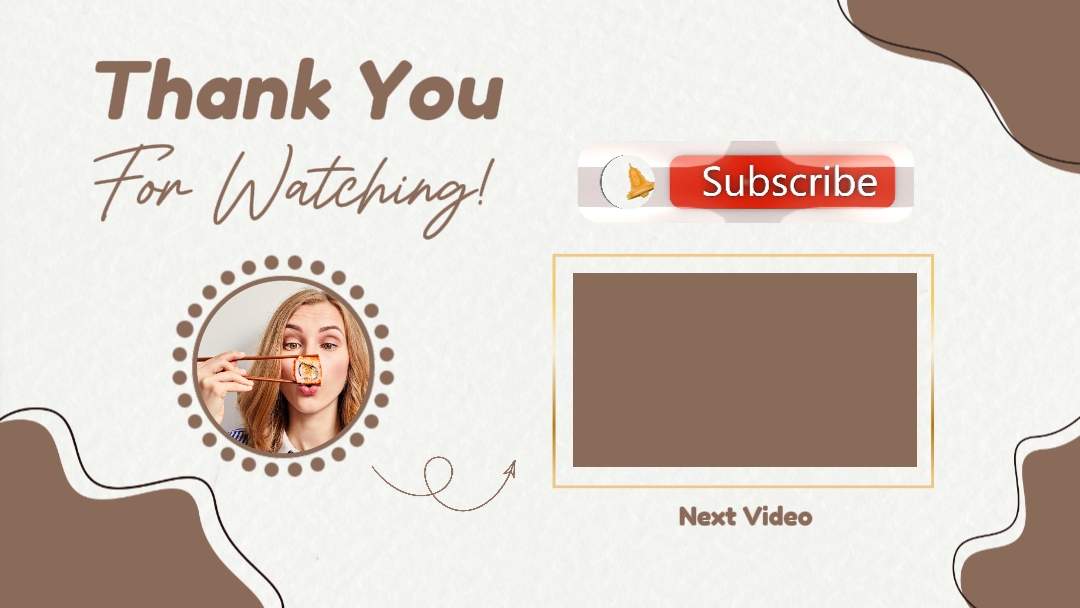 Youtube Food Outro