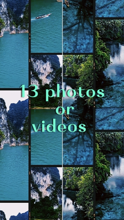 13 photos or videos 