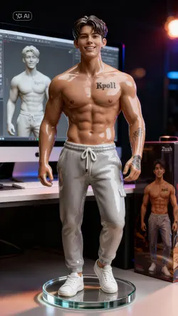 3D Action figure 