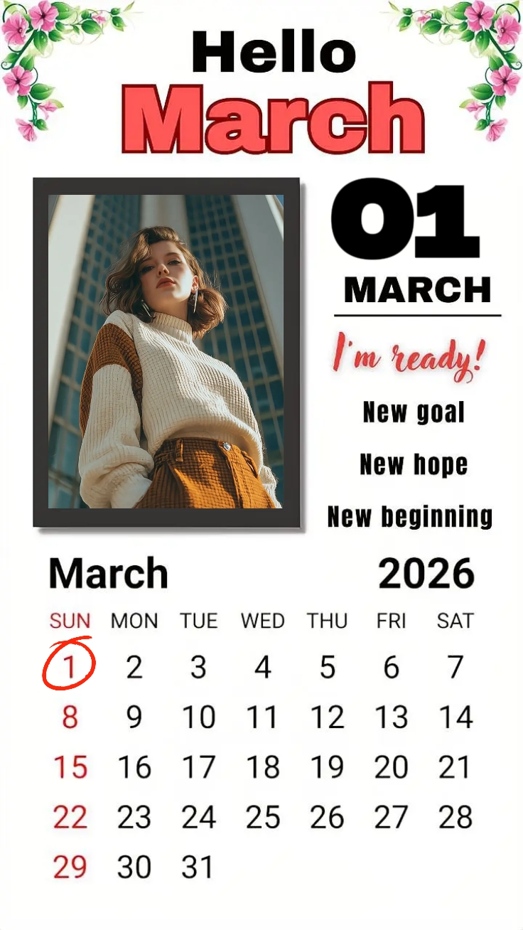 Hello march 2026