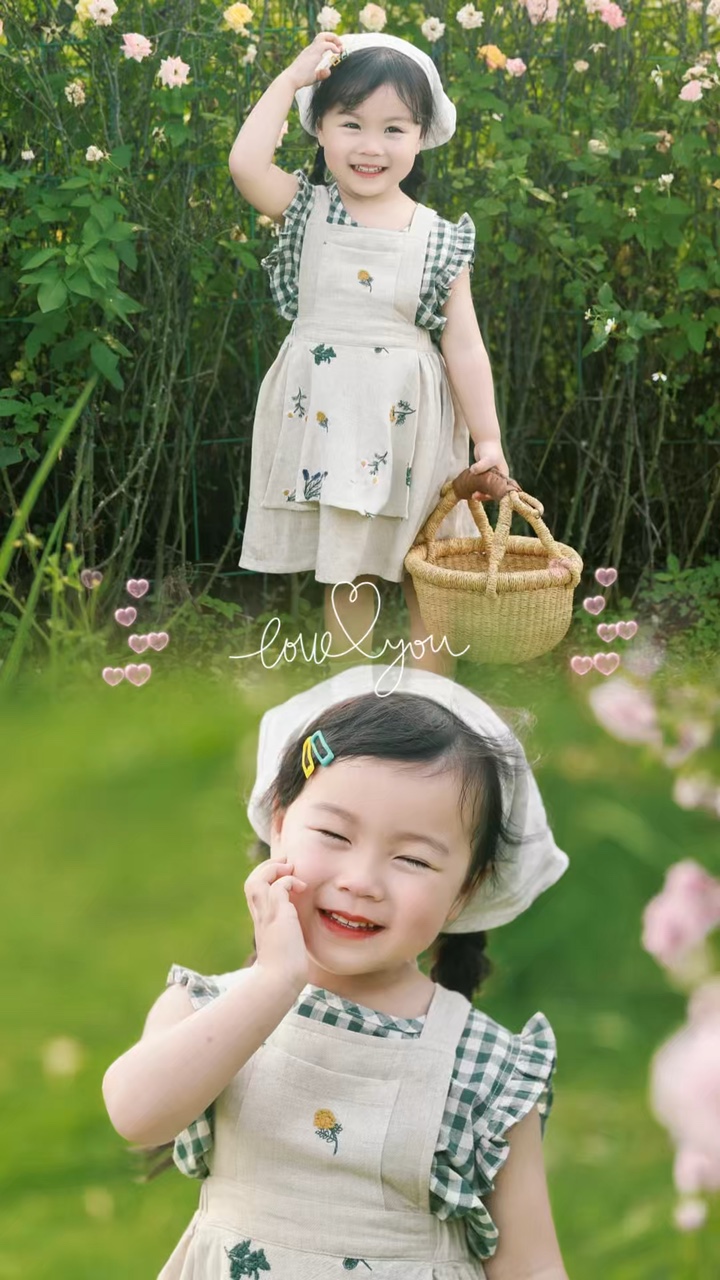2 ảnh bé cute