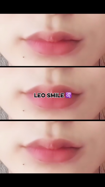 Leo tersenyum ♌️