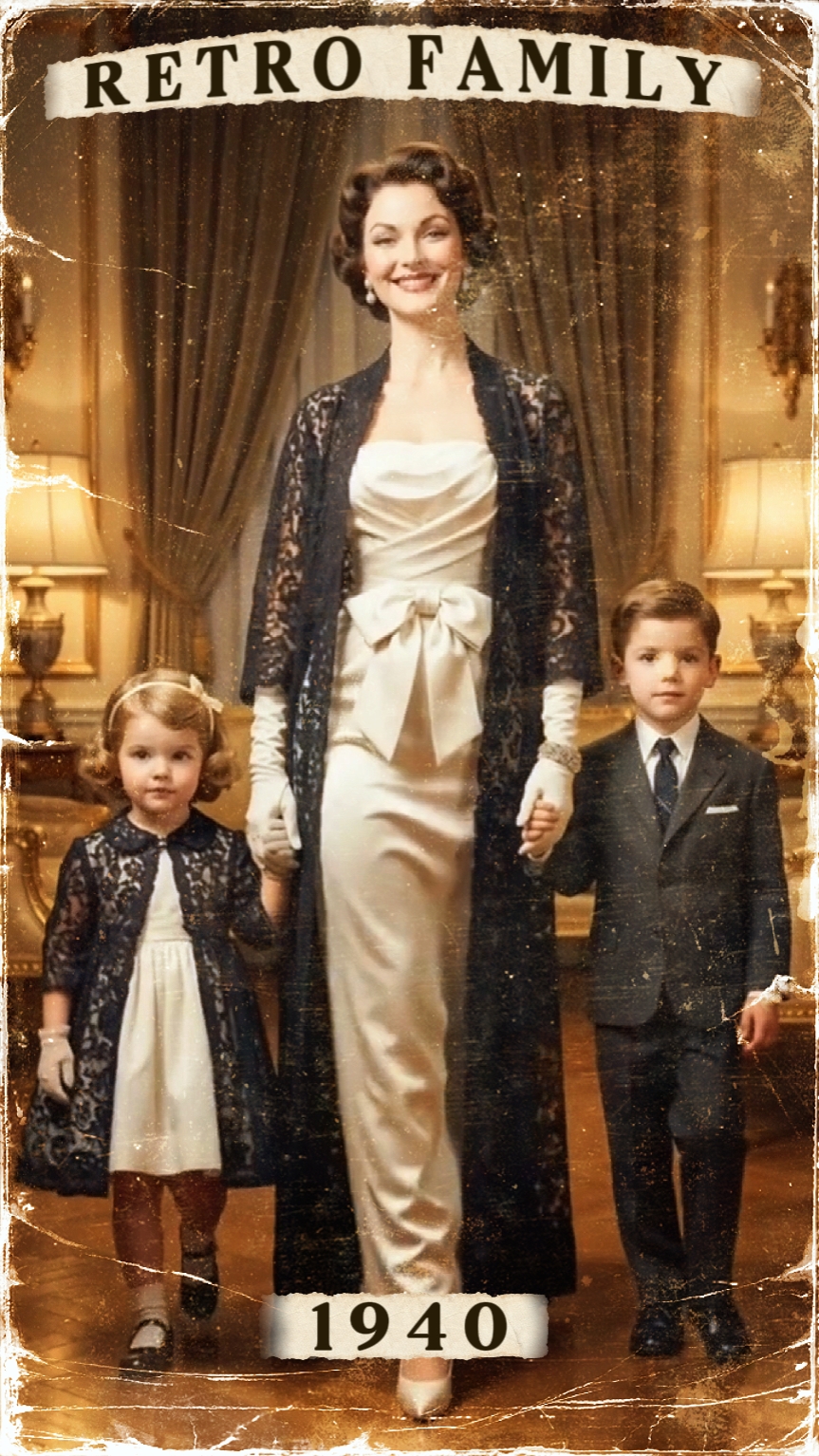 FAMILIA RETRO 1940