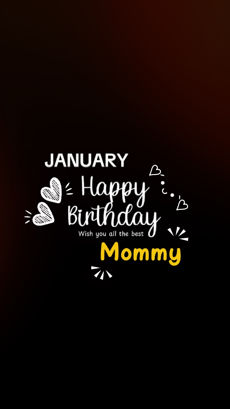 Aniversário Mamãe