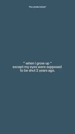 when i grow up
