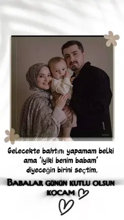 Çocuğumun babasına