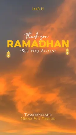 See you ramadhan