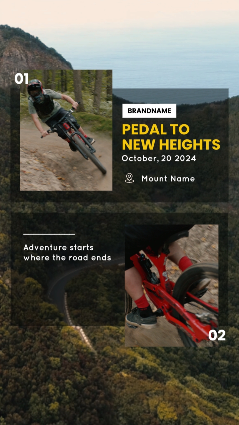 Minimalist Aesthetic Outdoor Sports Branding Templates