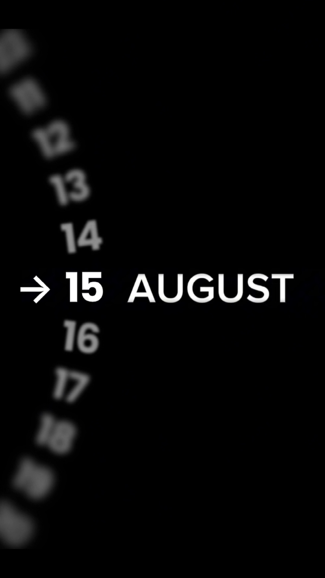 BIRTHDAY 15 AUGUST 