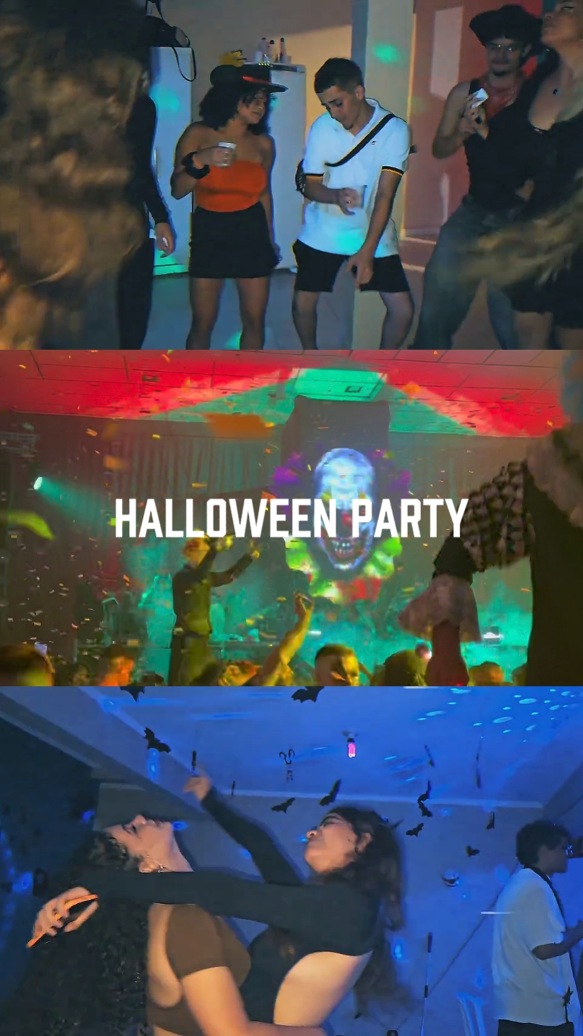 Volcado de fiesta de Halloween