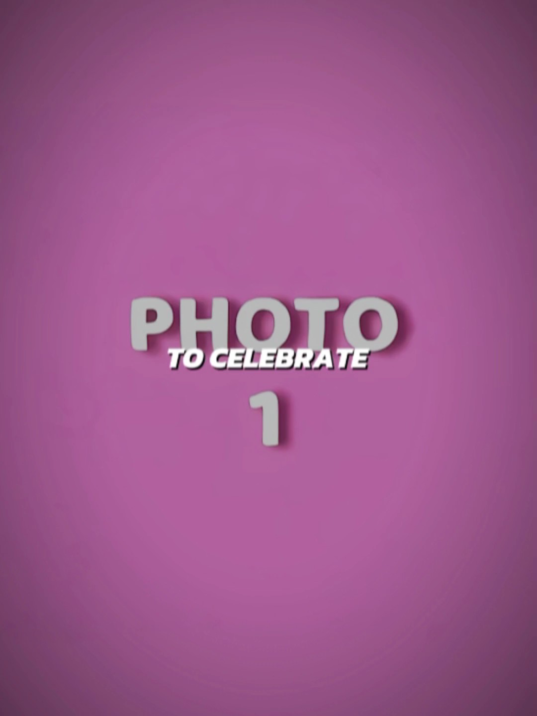 TO CELEBRATE 