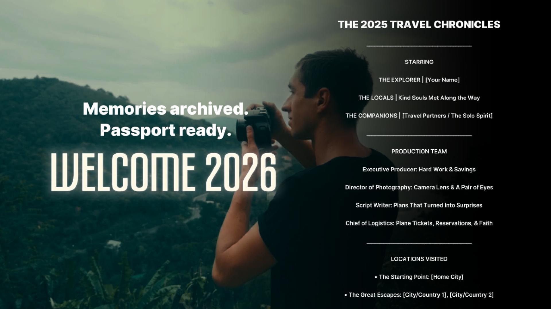Crédits de fin 2025