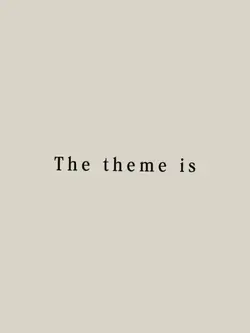 The theme is Sister