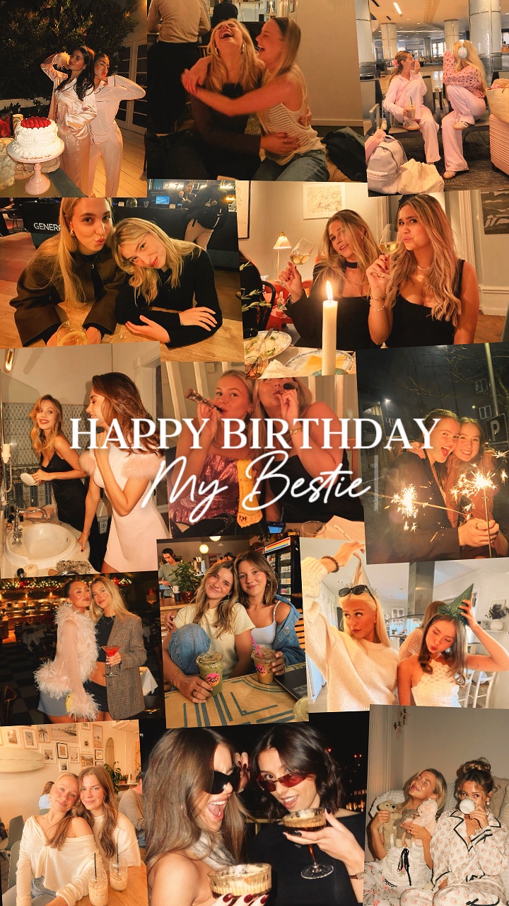 Anniversaire ma meilleure amie 