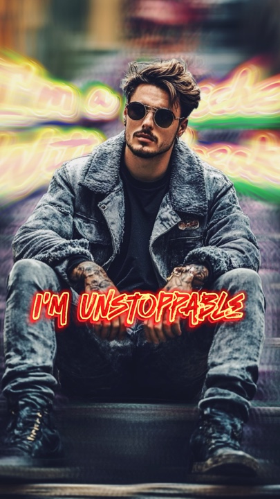 I’m unstoppable 