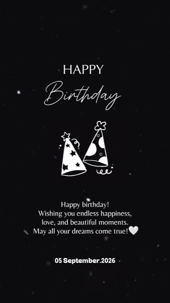 BDAY SEPTEMBER 5th