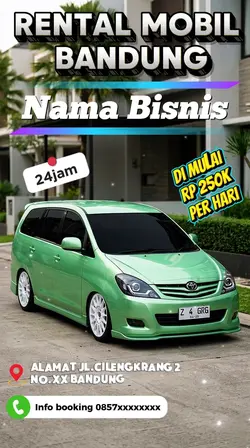Rent car template