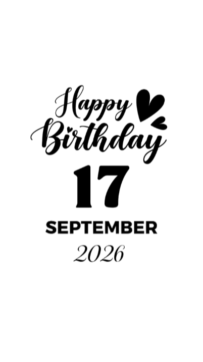 bday daughter 17 sep