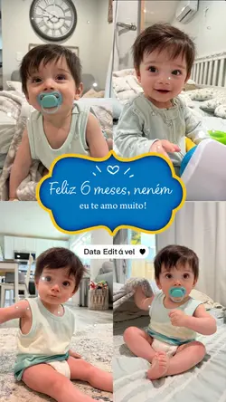 Mêsversário bebê 