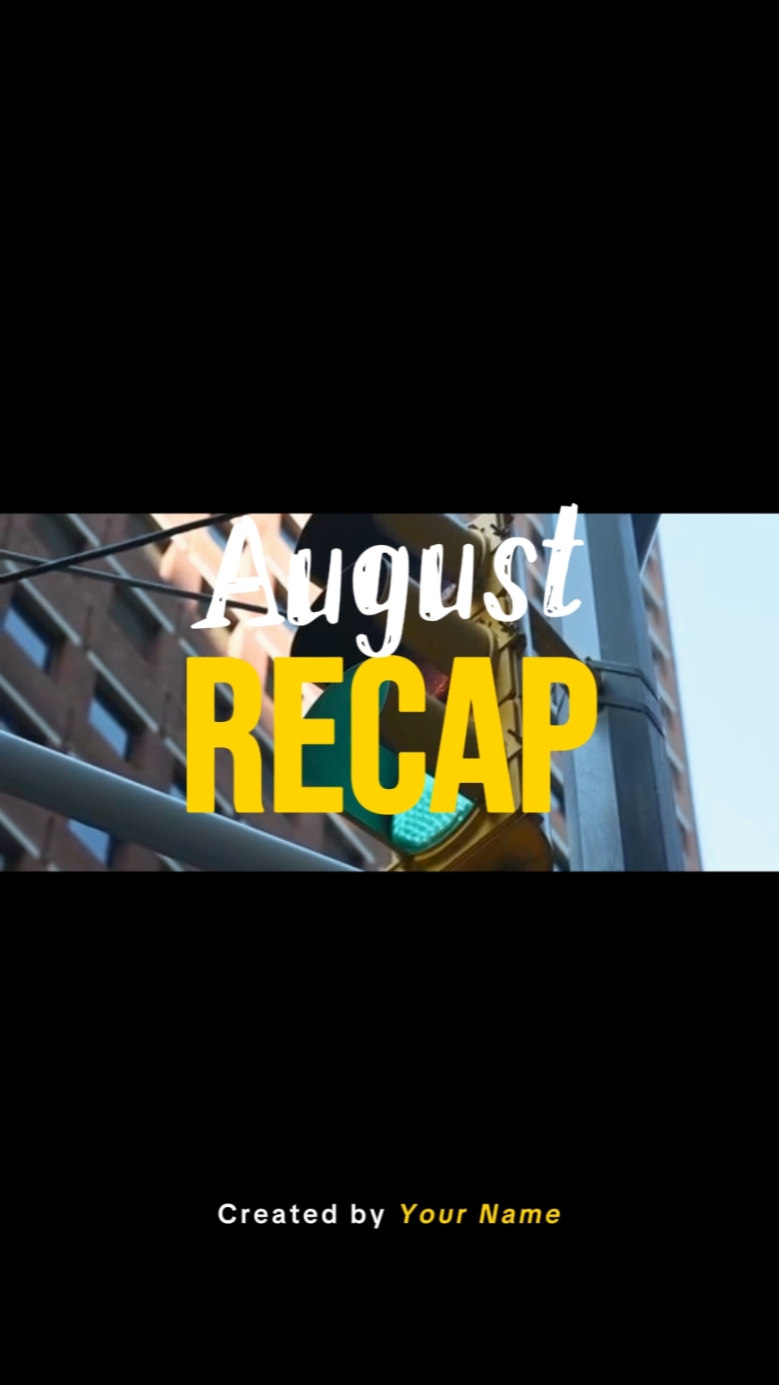 August Recap
