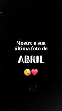 Última foto Abril