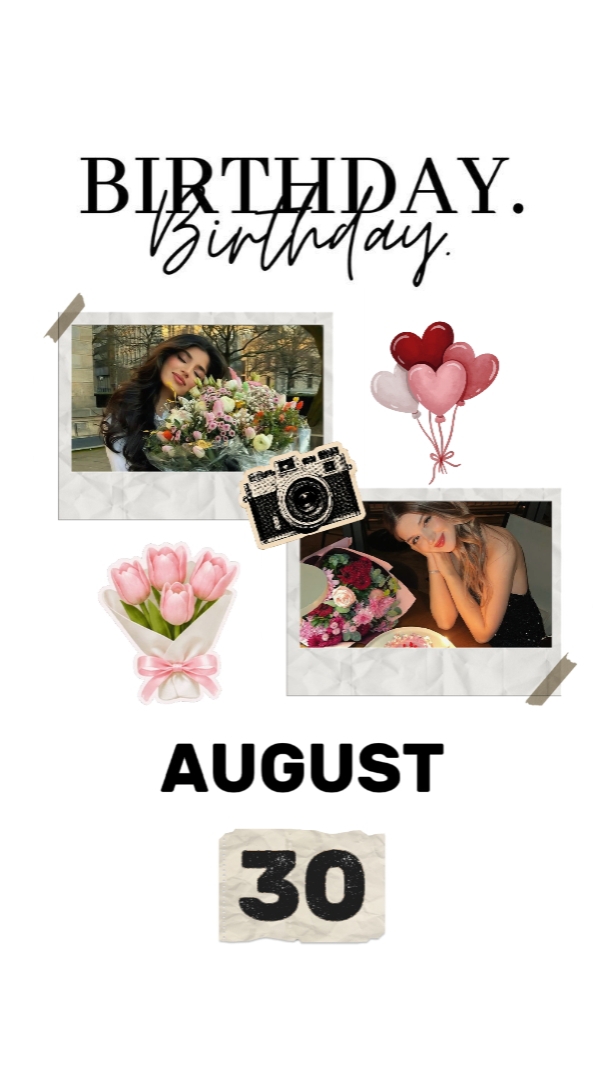 HBD 30 août