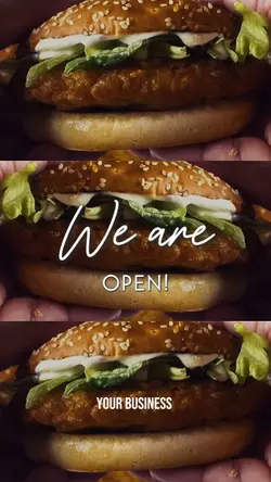 We are Open